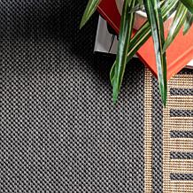 nuLOOM 4' x 6' Asha Simple Border Indoor/Outdoor Area Rug