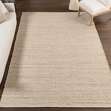 nuLOOM 4' x 6' Elfriede Farmhouse Jute Blend Area Rug 