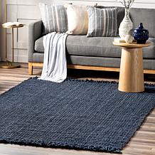 nuLOOM 4'x6' Daniela Farmhouse Chunky Jute Area Rug