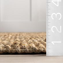 nuLOOM 5' x 7' 6" Daniela Farmhouse Chunky Jute Area Rug 