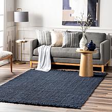nuLOOM 5' x 7'6" Daniela Farmhouse Chunky Jute Area Rug
