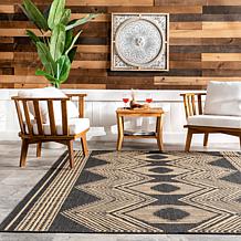 nuLOOM 5' x 8' Ranya Tribal Indoor/Outdoor Area Rug