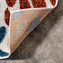 nuLOOM 6' 7" x 9' Monique Floral Indoor/Outdoor Area Rug