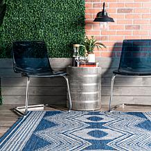 nuLOOM 6' 7" x 9' Ranya Tribal Indoor/Outdoor Area Rug