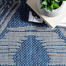 nuLOOM 6' 7" x 9' Ranya Tribal Indoor/Outdoor Area Rug
