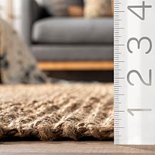 nuLOOM 7' 6" x 10' 6" Daniela Farmhouse Chunky Jute Area Rug