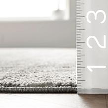 nuLOOM 7' 6" x 9' 6" Grey Deedra Modern Abstract Area Rug