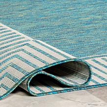 nuLOOM 8' x 10' Asha Simple Border Indoor/Outdoor Area Rug