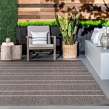 nuLOOM Alaina 4' x 6' Indoor/Outdoor Striped Area Rug