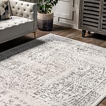 nuLOOM Arlena Vintage Traditional Area Rug - 2' 6" x 8' Gray