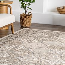 nuLOOM Becca 3' x 5' Traditional Tiled Area Rug 
