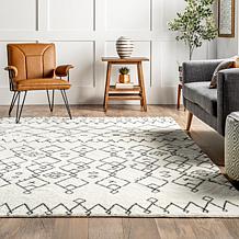 nuLOOM Bev Moroccan Machine Washable Shag 5' x 8' Area Rug