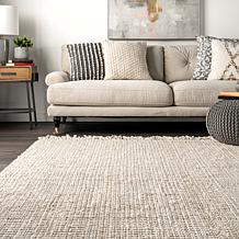 nuLOOM Daniela Farmhouse Chunky Jute Area Rug - 3' x 5' Off White