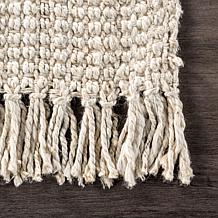nuLOOM Daniela Farmhouse Chunky Jute Area Rug - 6' x 9' Off White