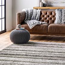 nuLOOM Drey Striped Shag 3' x 5' Area Rug