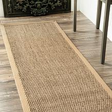 nuLOOM Elijah Farmhouse Seagrass Area Rug 2' 6" x 6' Beige