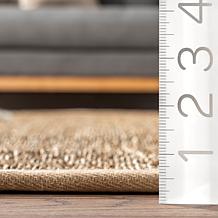nuLOOM Elijah Farmhouse Seagrass Area Rug 6' x 9' Beige