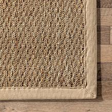 nuLOOM Elijah Farmhouse Seagrass Area Rug 6' x 9' Beige