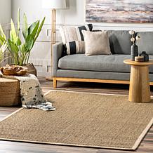 nuLOOM Elijah Farmhouse Seagrass Area Rug 8' x 10' Beige