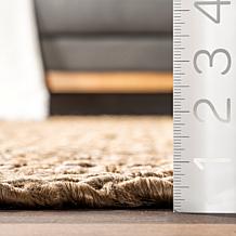 nuLOOM Hailey 4' x 6' Hand Woven Jute Area Rug