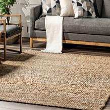 nuLOOM Hailey 6' x 9' Hand Woven Jute Area Rug