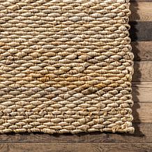 nuLOOM Hailey 6' x 9' Hand Woven Jute Area Rug