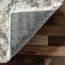 nuLOOM Iola Geometric Shag Area Rug - 6' 7" x 9' White