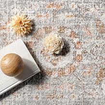 nuLOOM Jacquie Vintage Floral Area Rug - 8' x 10' Silver