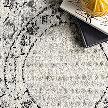 nuLOOM Minta Vintage Transitional Area Rug - 8' x 10' Grey