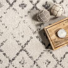 nuLOOM Moroccan Blythe Area Rug - 4' x 6' Gray