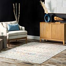 nuLOOM Moroccan Blythe Area Rug - 4' x 6' Light Multi