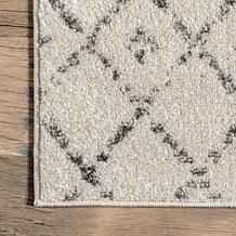 nuLOOM Moroccan Blythe Area Rug - 6' 7" x 9' Gray