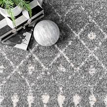 nuLOOM Moroccan Blythe Area Rug - 8' x 10' Dark Gray