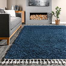 nuLOOM Neva 3' x 5' Modern Tasseled Shag Area Rug