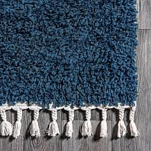 nuLOOM Neva 6' 7" x 9' Modern Tasseled Shag Area Rug