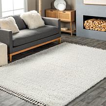 nuLOOM Neva Modern Tasseled Shag 4' x 6' Area Rug 