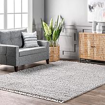 nuLOOM Neva Modern Tasseled Shag 4' x 6' Area Rug