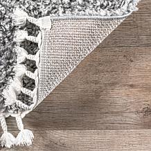 nuLOOM Neva Modern Tasseled Shag 5' 3" x 7' 7" Area Rug 