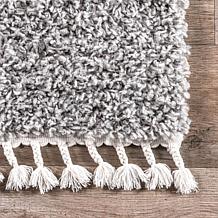 nuLOOM Neva Modern Tasseled Shag 6' 7" x 9' Area Rug