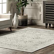 nuLOOM Odell Faded Vintage Area Rug - 2' 8" x 8' Ivory