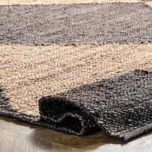 nuLOOM Pandora 4' x 6' Diamond Jute Area Rug 
