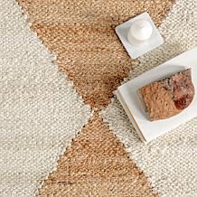 nuLOOM Pandora 4' x 6' Diamond Jute Area Rug