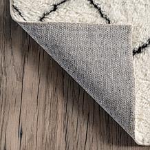 nuLOOM Rae Abstract Stripes Machine Washable Shag 5' x 8' Area Rug