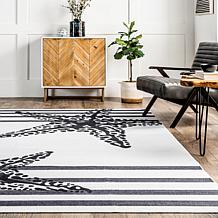 nuLOOM Starfish Machine Washable 5' x 8' Area Rug