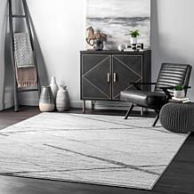 nuLOOM Thigpen Contemporary Area Rug - 4' x 6' Gray