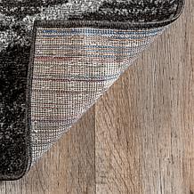 nuLOOM Thigpen Contemporary Area Rug-6' 7" x 9' Dark Gray