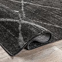 nuLOOM Thigpen Contemporary Area Rug - 7' 6" x 9' 6" Dark Gray