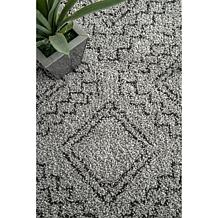 nuLOOM Vasiliki Moroccan Shag Tasseled Area Rug