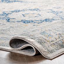 nuLOOM Verona Vintage Persian Area Rug - 2' 8" x 8' Blue