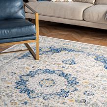nuLOOM Verona Vintage Persian Area Rug - 5' x 7' 5" Blue